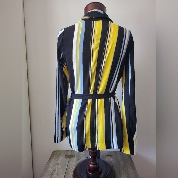 HALOGEN striped blazer size small - Picture 6 of 6